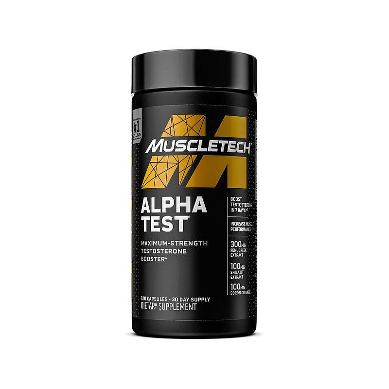 آلفا تست ماسل تک Testosterone Booster for Men MuscleTech