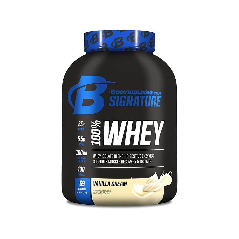 پروتئین وی بادی بیلدینگ BodyBuilding Signature 100% Whey Protein Powder