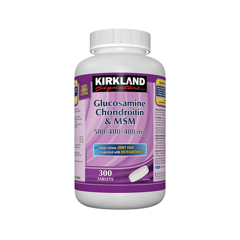 گلوکزآمین کندرویتین و ام اس ام کرکلند Kirkland Glucosamine Chondroitin & MSM