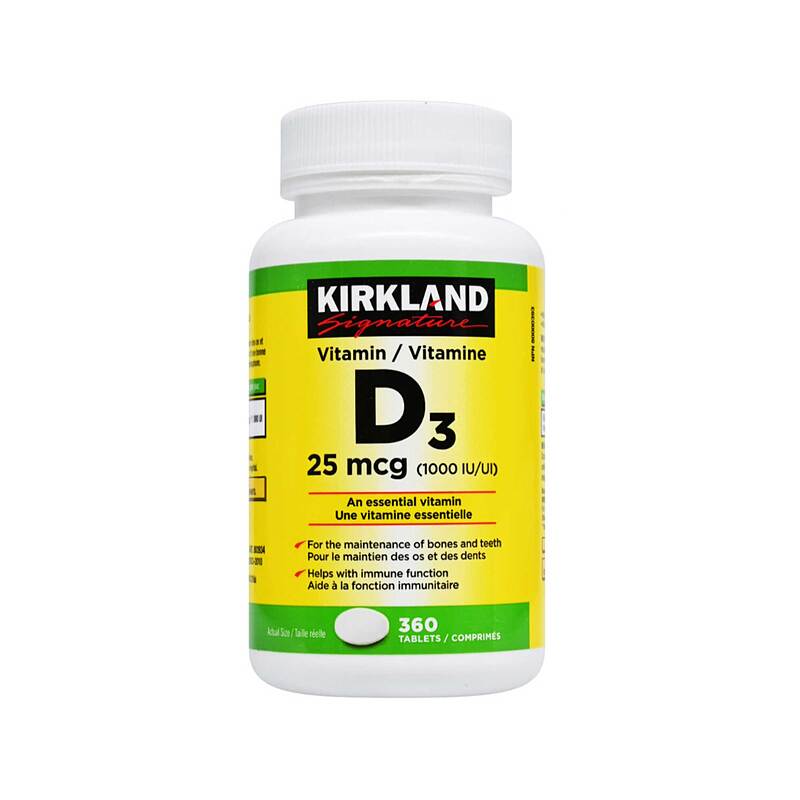 ویتامین دی کرکلند Kirkland Vitamin D3