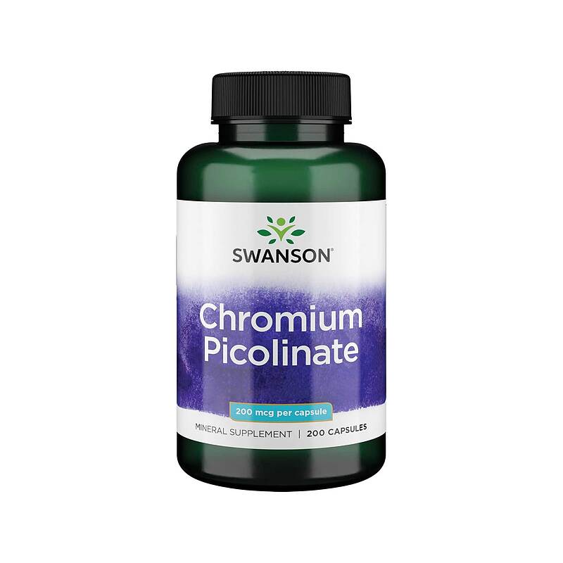 کروم پیکولینات سوانسون Swanson Chromium Picolinate