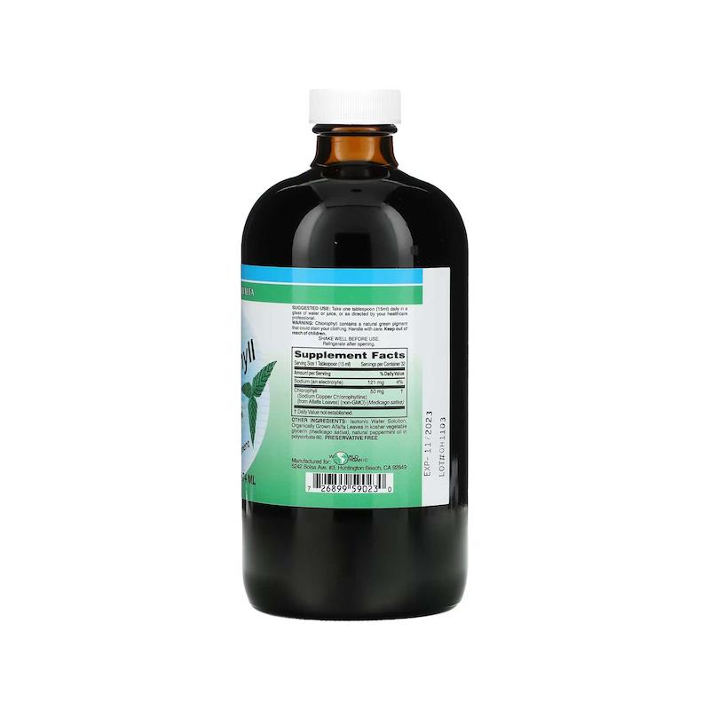 لیکوئید کلروفیل ورلد ارگانیک  World Organic, Liquid Chlorophyll