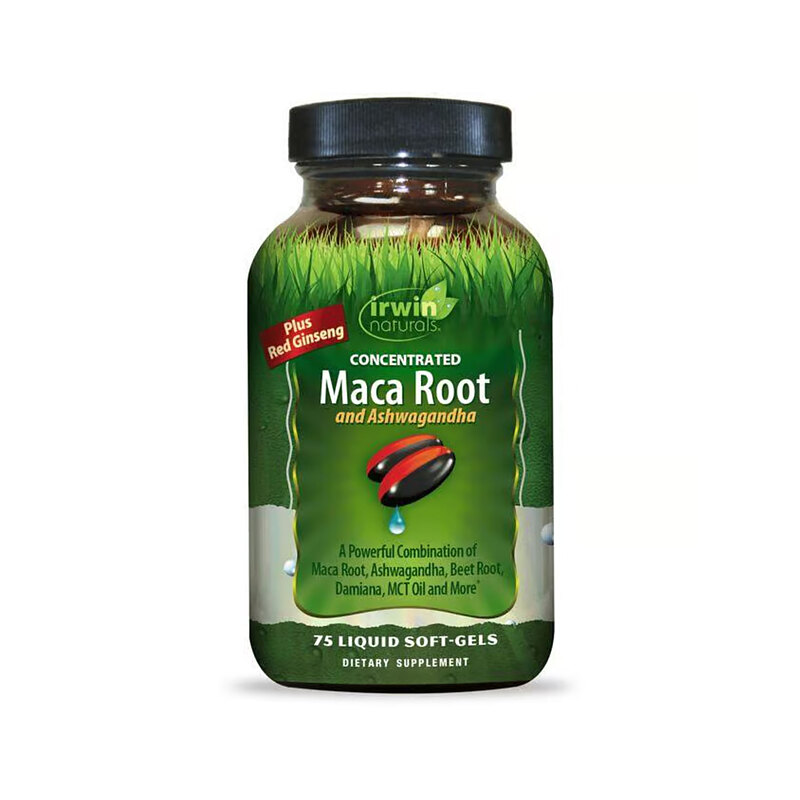 ماکا و اشواگاندا اروین نچرالز Irwin Naturals Maca Root and Ashwagandha