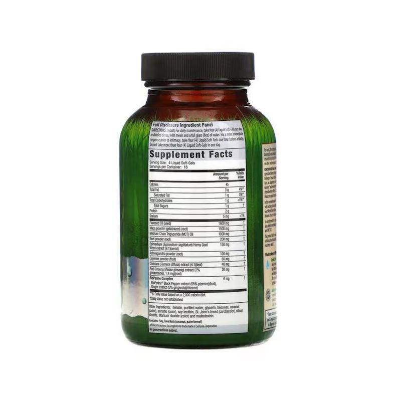 ماکا و اشواگاندا اروین نچرالز Irwin Naturals Maca Root and Ashwagandha