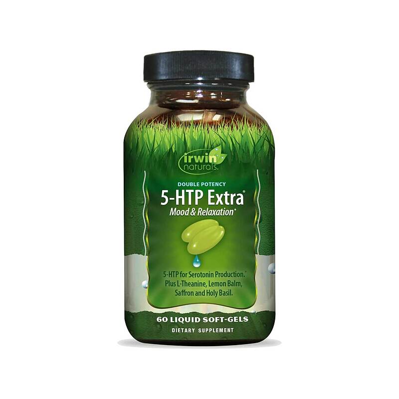 مکمل 5-HTP اروین نچرالز Irwin Naturals Double Potency 5-HTP Extra