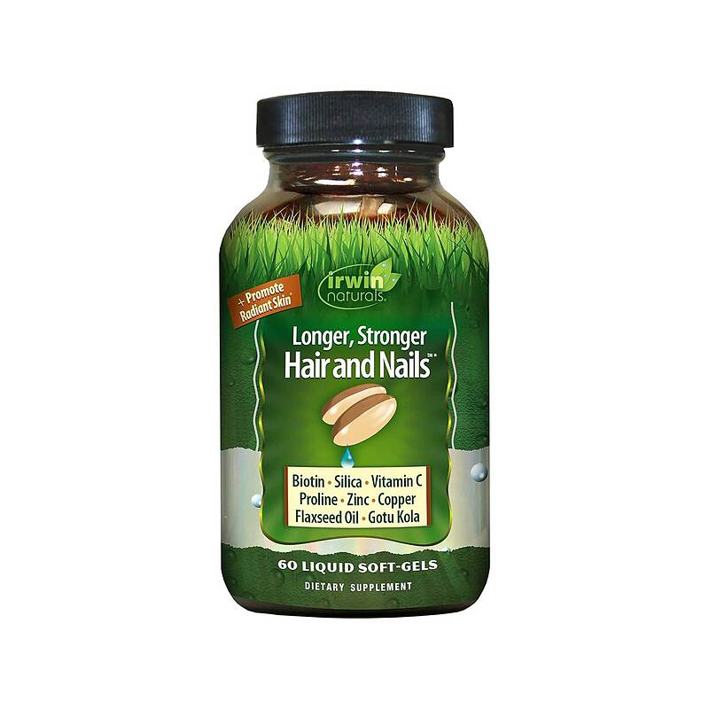 ویتامین مو،پوست و ناخن ایروین نچرالز Irwin Naturals Longer, Stronger Hair and Nails