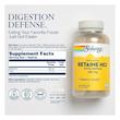 بتائین اچ‌سی‌ال هیدروکلراید همراه پپسین سولارای Solaray Betaine HCL with Pepsin