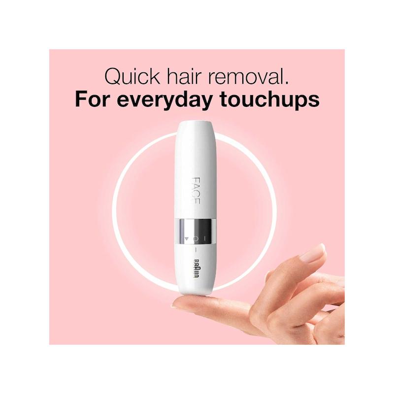 شیور صورت بانوان براون مدل  Braun Face Mini Hair Remover FS1000, Electric Facial Hair Removal for Women
