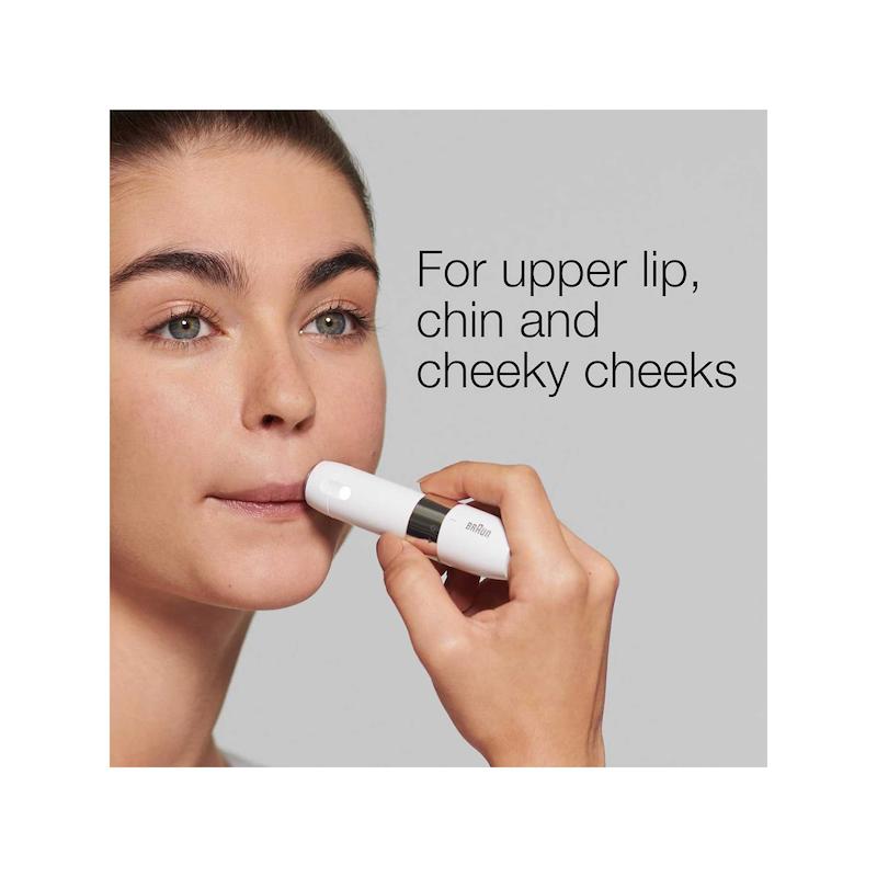 شیور صورت بانوان براون مدل  Braun Face Mini Hair Remover FS1000, Electric Facial Hair Removal for Women
