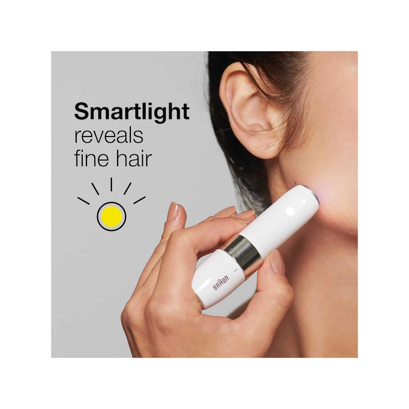 شیور صورت بانوان براون مدل  Braun Face Mini Hair Remover FS1000, Electric Facial Hair Removal for Women