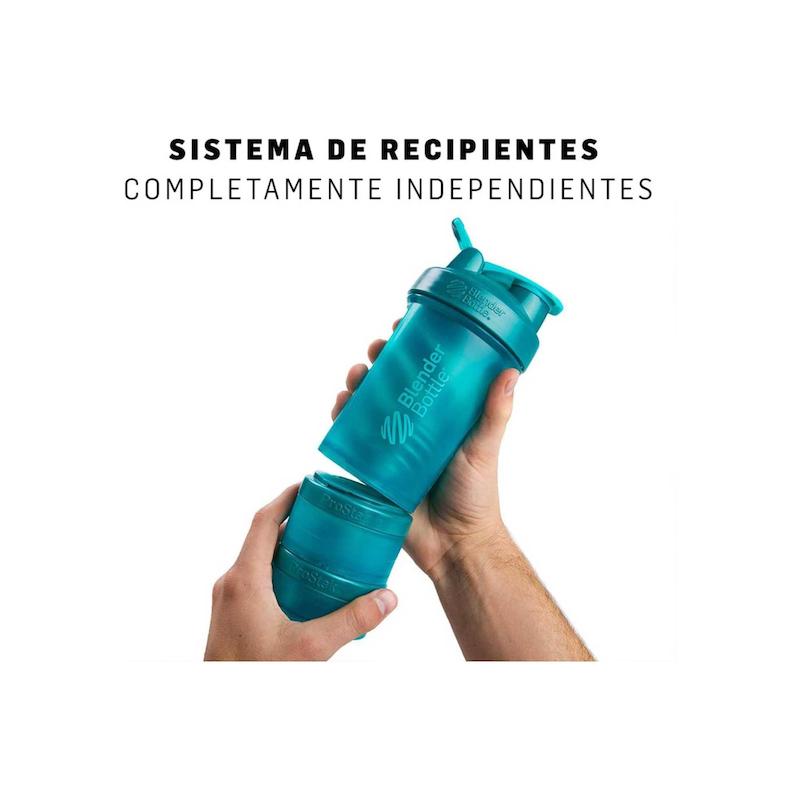 شیکر بلندر باتل BlenderBottle ProStak System with 22-Ounce Bottle and Twist n' Lock Storage 22oz