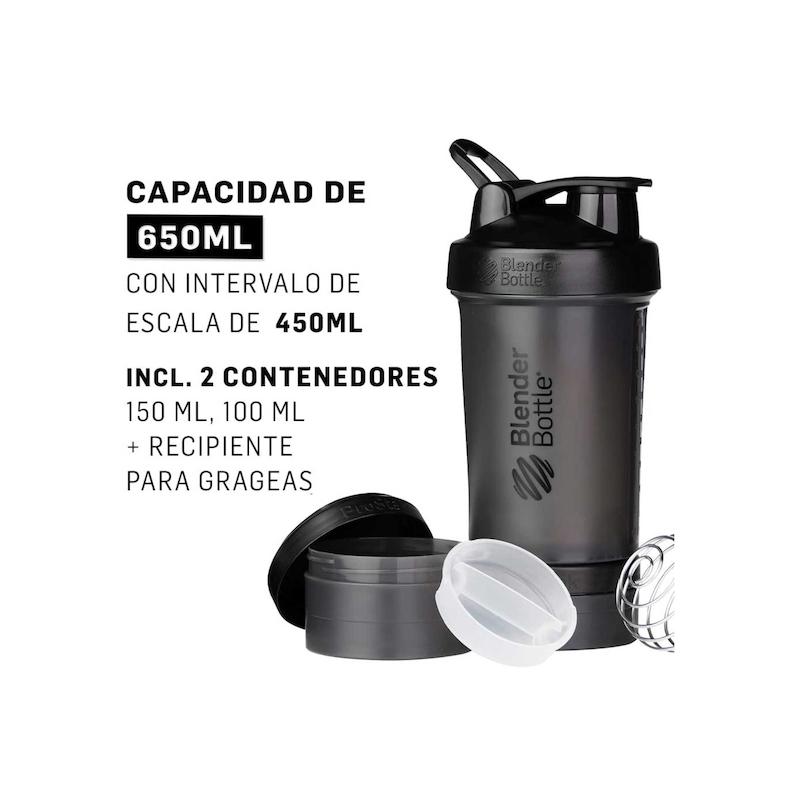 شیکر بلندر باتل BlenderBottle ProStak System with 22-Ounce Bottle and Twist n' Lock Storage 22oz
