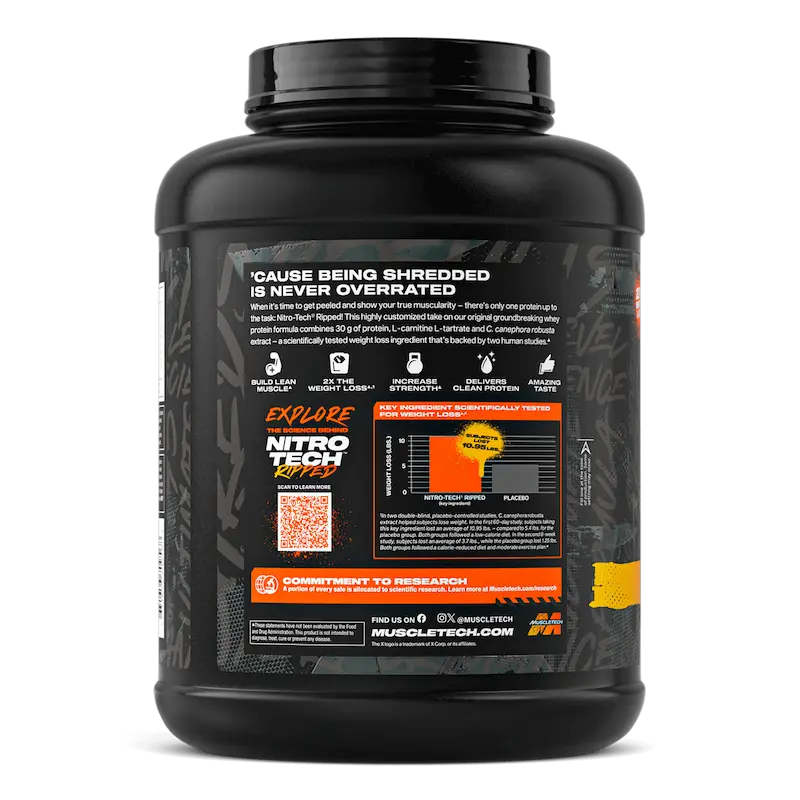 پروتئین ماسل تک نیترو تک ریپد | MuscleTech Nitro-Tech Ripped