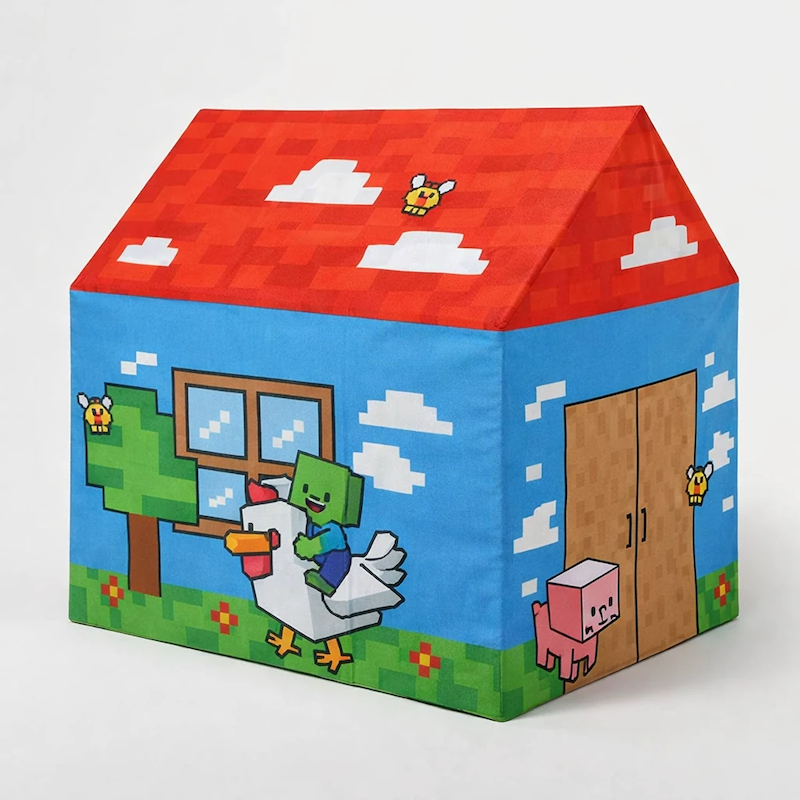 چادر بازی کودک طرح ماینکرافت