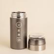 فلاسک دمنوش‌ساز استیل شین‌لی مدل Vacuum Cup دوجداره ۳۰۰ میلی‌لیتر