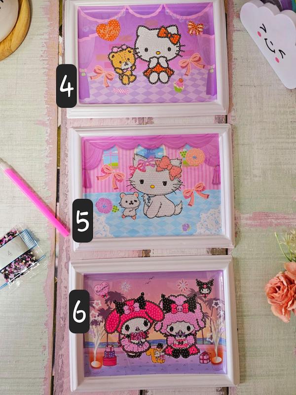 نقاشی الماسی کرومی و دوستان کد 2