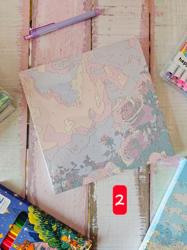 بوم رنگ آمیزی شماره دار -2