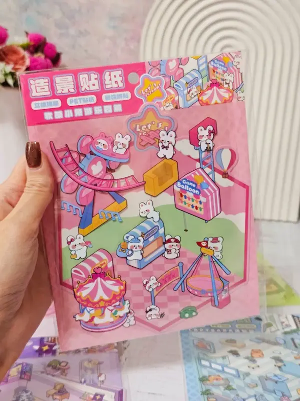 استیکر سه‌ بعدی چیدمان 3D