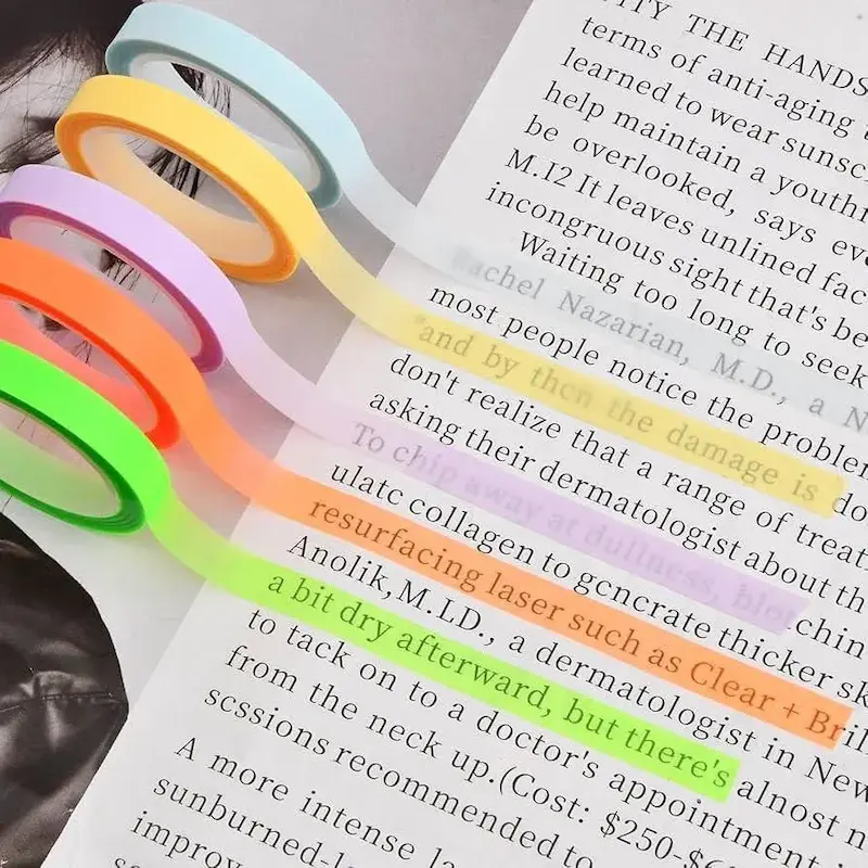 چسب واشی هایلایتری