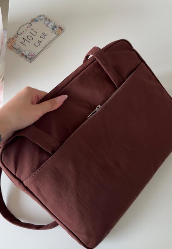 کیف لپتاپ پاپیونی قهوه ای🤎🏹