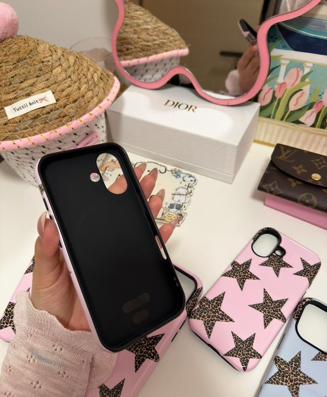 ستاره پلنگی صورتی🐆🌸💖🤎