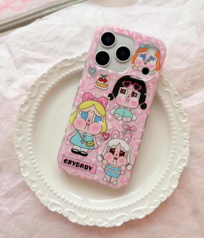 Cry baby صورتی🌸۱۷پرو