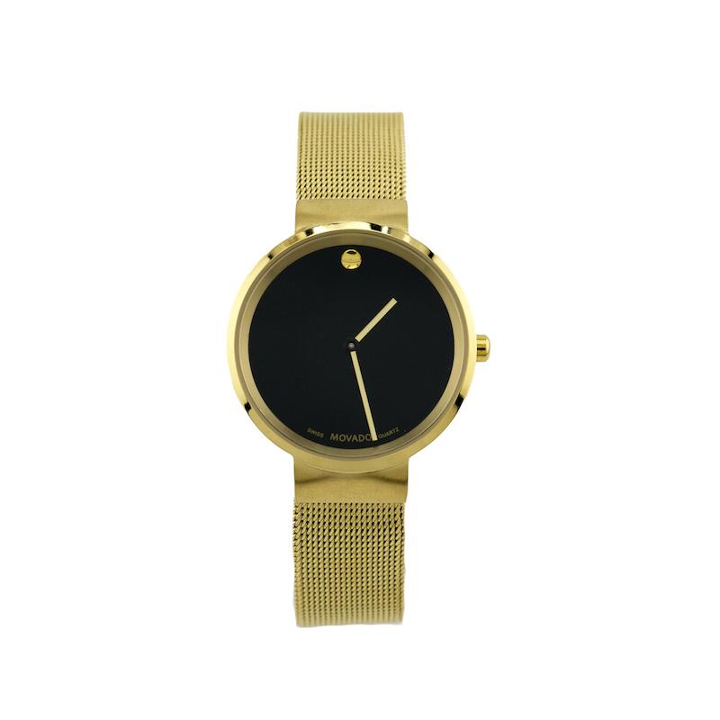 ساعت مچی زنانه مووادو طلایی – Movado