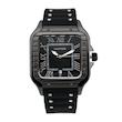 ساعت مچی مردانه کارتیه مدل سانتوس صفحه مشکی