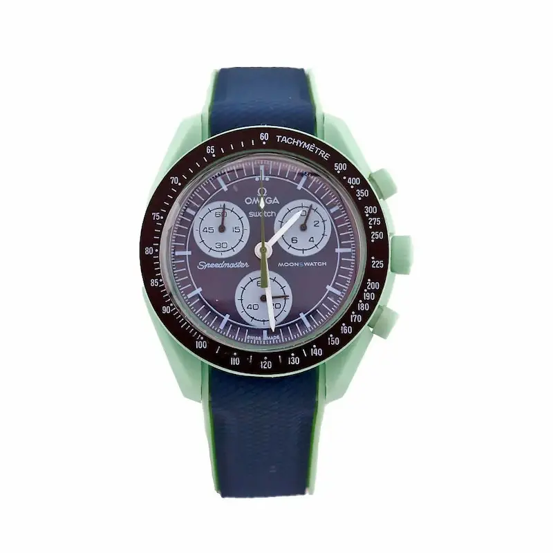 ساعت مچی امگا × سواچ بند رابر - Omega x Swatch