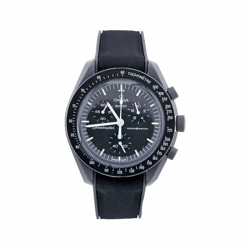 ساعت مچی امگا × سواچ بند رابر - Omega x Swatch