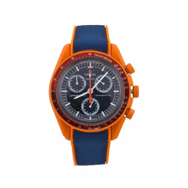ساعت مچی امگا × سواچ بند رابر - Omega x Swatch