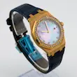 ساعت مچی زنانه اودمار پیگه بند چرم | Audemars Piguet RoyalOak