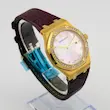 ساعت مچی زنانه اودمار پیگه بند چرم | Audemars Piguet RoyalOak