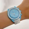 ساعت مچی امگا × سواچ  بند رابر - Omega x Swatch
