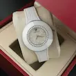 ساعت مچی زنانه سواروسکی - Swarovski White Leather