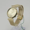 خرید ساعت مچی زنانه لوییجی د آنا بند حصیری طلایی | Luigi D’Anna Gold Mesh Strap Women Watch
