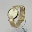 خرید ساعت مچی زنانه لوییجی د آنا بند حصیری طلایی | Luigi D’Anna Gold Mesh Strap Women Watch