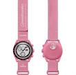 ساعت مچی امگا سواچ مدل mission to the moon pink