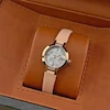 ساعت مچی زنانه لوییجی د آنا بند چرم صورتی | Luigi D’Anna Pink Leather