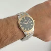 ساعت مچی مردانه امگا دیویل مشکی رزگلد | Omega DeVille Black Dial
