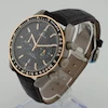 ساعت مچی مردانه امگا بند چرم مشکی | Omega Speedmaster