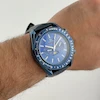 ساعت مچی مردانه امگا اسپیدمستر بند چرم مشکی | Omega Speedmaster
