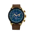 ساعت مچی مردانه پورشه بند جیر قهوه‌ای | Porsche Design Chronograph