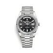 ساعت مچی مردانه رولکس دی دیت صفحه مشکی | Rolex Day-Date