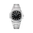 ساعت مچی مردانه پتک فیلیپ ناتیلوس صفحه مشکی | Patek Philippe Nautilus Black Dial