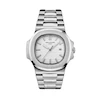 ساعت مچی مردانه پتک فیلیپ ناتیلوس صفحه سفید | Patek Philippe Nautilus White Dial