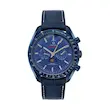 ساعت مچی مردانه امگا اسپیدمستر بند چرم مشکی | Omega Speedmaster