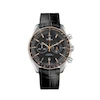 ساعت مچی مردانه امگا بند چرم مشکی | Omega Speedmaster