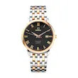ساعت مچی مردانه امگا دیویل مشکی رزگلد | Omega DeVille Black Dial