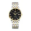 ساعت مچی مردانه امگا دیویل مشکی طلایی | Omega DeVille Black Dial